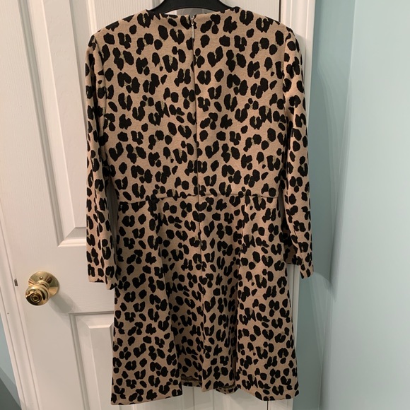 KATE SPADE - Forest Feline Jacquard Animal Print Dress - Size 4 - Like New - Picture 5 of 6